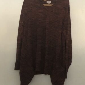 Logo women’s sweater brown size‎ XL pull over